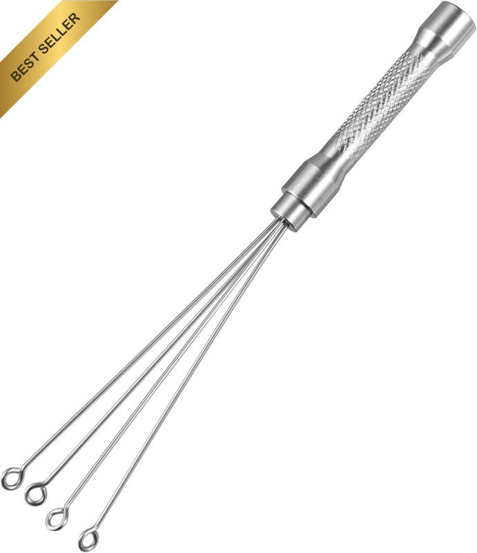 Espresso Coffee Stirrer Stainless Steel Mini Whisk Distribution Tool