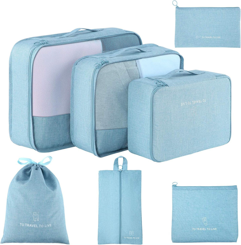 Packing Organizers With Shoe Bag And Toi