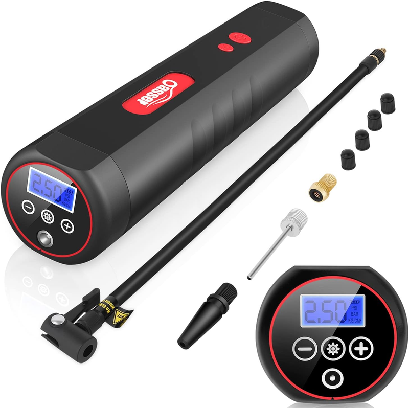 Portable Mini Air Inflator Hand Held Tire Pump 6000mah Battery
