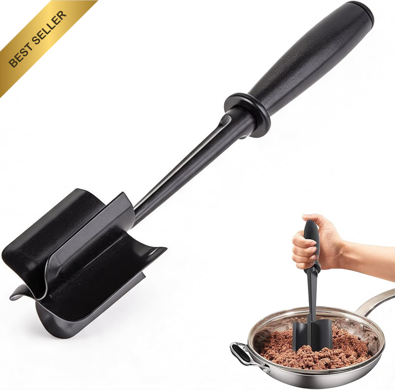 Mince Masher – Heat-Resistant Non-Stick Mincer for Ground Beef & Burgers
