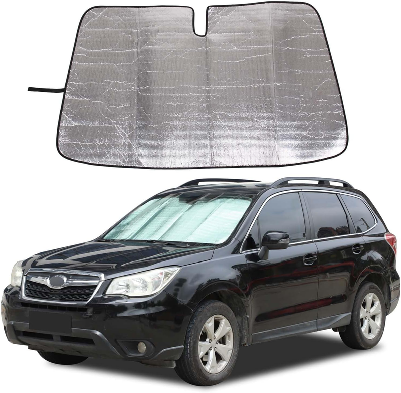 Windscreen Sun Shade Compatible with Subaru Forester Accessories | Reflective Wi