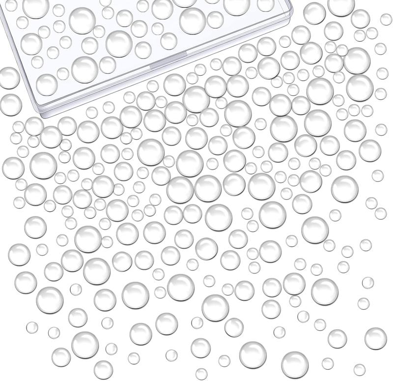 700 Pieces Clear Dewdrop Water Droplets Embellishments Dewdrop Simulation Embell