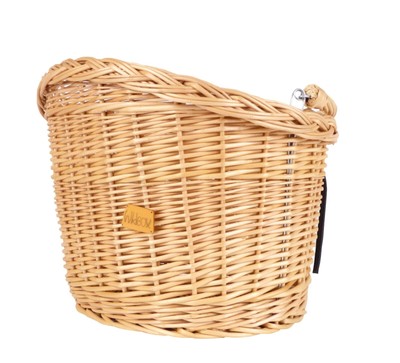 prosource style front handlebar wicker bike bicycle basket