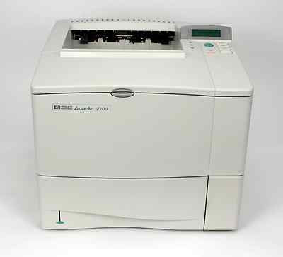 WORLD'S BEST REFURBISHED HP LASERJET 4100N (C8050A) WORKGROUP LASER (Best Black And White Laser Printer)