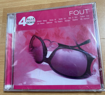 Alle 40 Goed: Fout! - Various Artists Brand New And Sealed CD