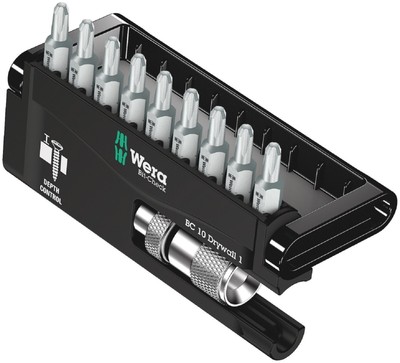 WERA 1/4'' Bit-Check 10 Drywall 05136011001 Trockenbau