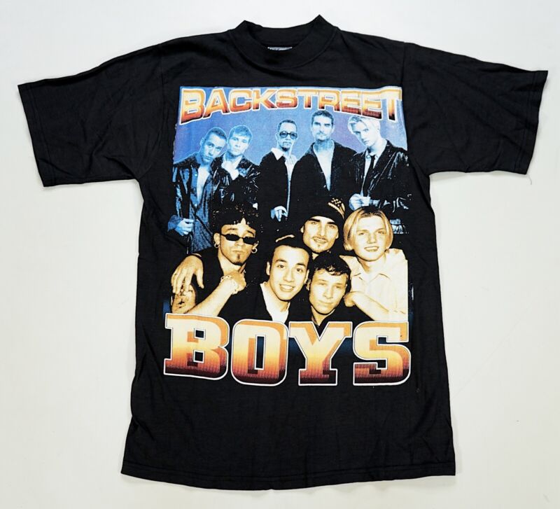 Rare Vintage ALL SPORT Backstreet Boys Pop Boy Band Rap T