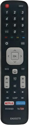 EN2G27S Replace Remote fit for Sharp TV LC-40N5000 LC-43N5000 LC-50N6000 LC-65N5