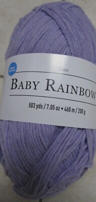 YARN..LOOPS AND THREAD...BABY RAINBOW..5 COLORS TO CHOOSE FROM