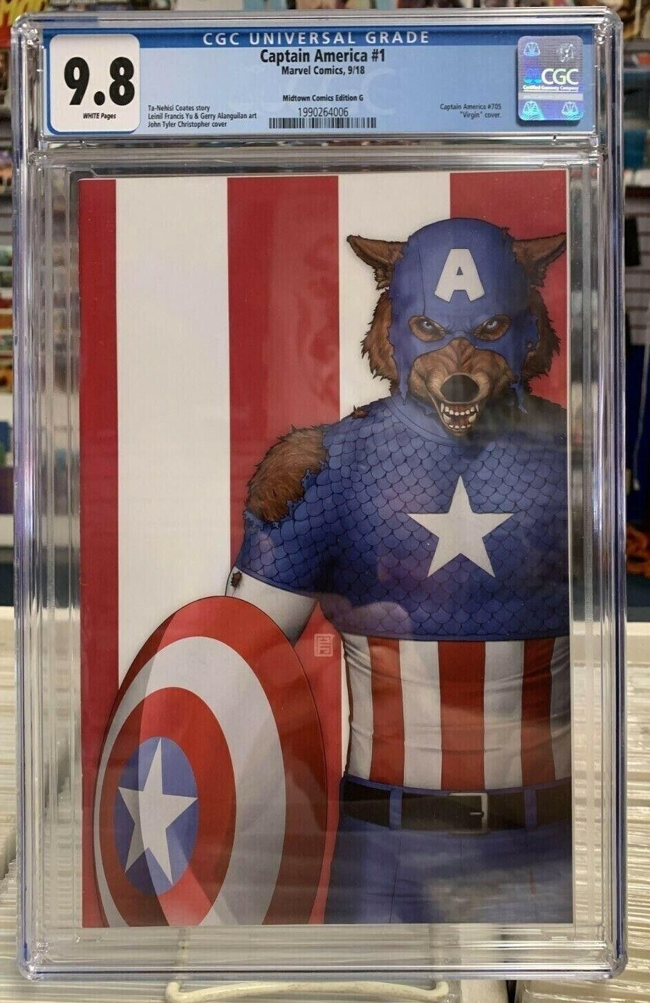 アメコミリーフ Captain America #11 CGC 9.8 アメコミリーフ Captain America #11 CGC 9.8 1981 Marvel