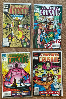 The Infinity Crusade #1-4 - **FOUR COMIC LOT!** -MARVEL COMICS -1993
