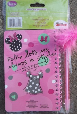 NEW Disney MINNIE MOUSE DIARY & PEN Journal Kids
