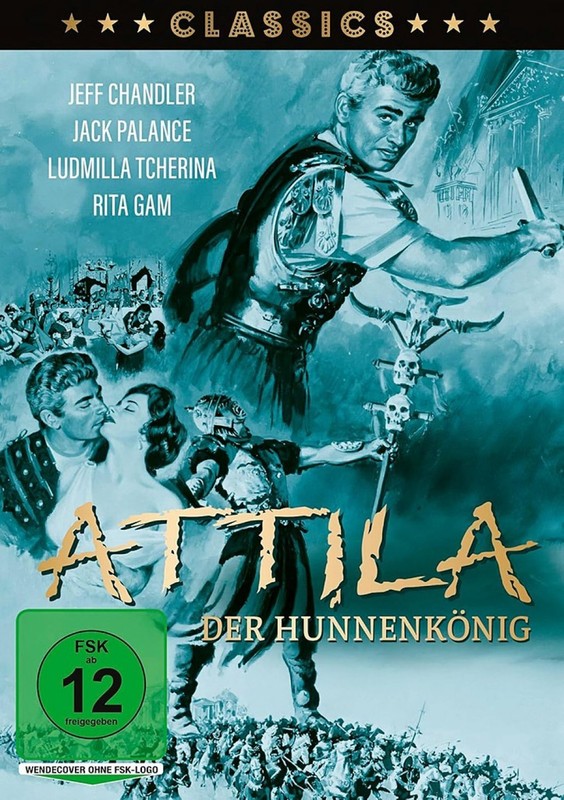 Attila, Der HunnenkÃ¶Nig - (Jeff Chandler) # Dvd-Neu