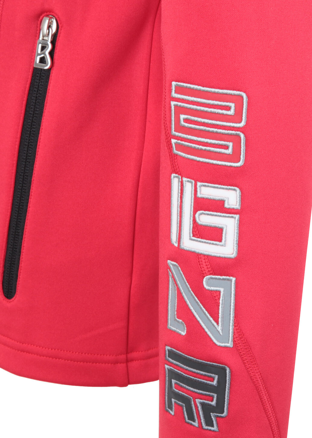 Pre-owned Bogner Men's Dsv Team Germany Functional Shirt Sweatshirt Jacket Full Zip Size S In Red