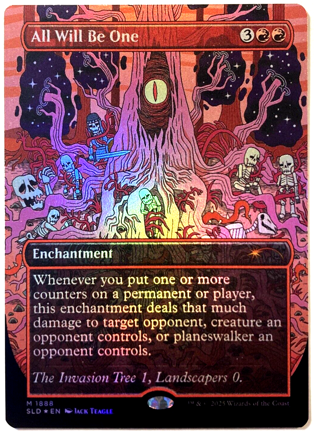 MTG All Will Be One RAINBOW FOIL Secret Lair Drop Series