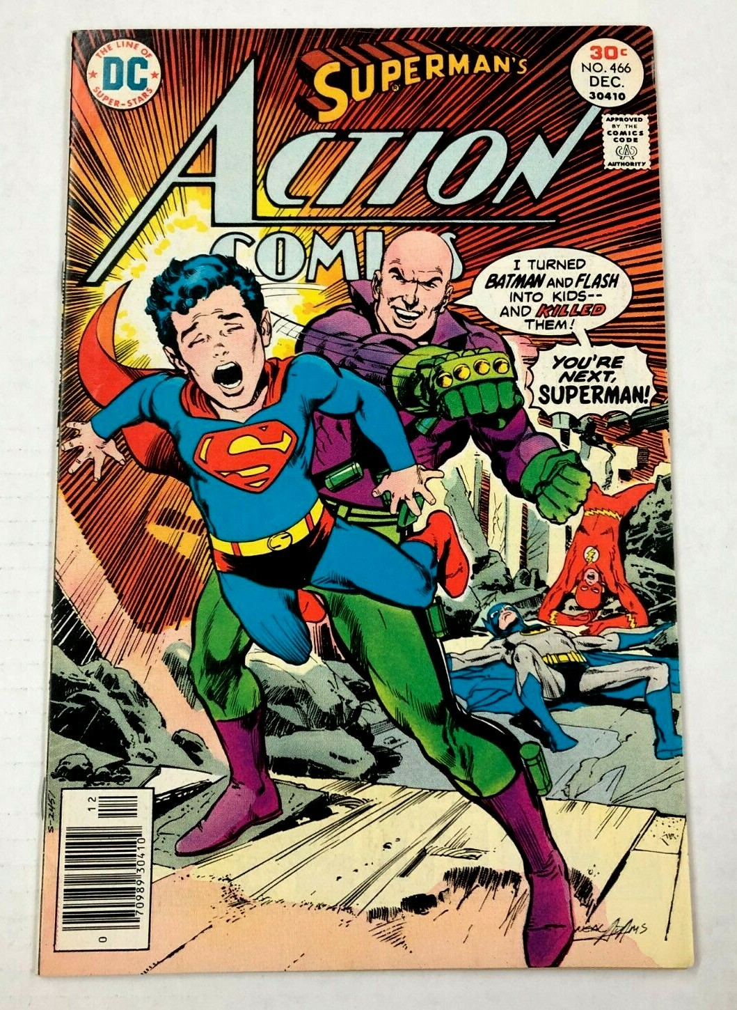 Superman Action Comics #466 DC Comic Book, 1976 - Vintage | eBay Superman Action Comics #466 DC Comic Book, 1976 - Vintage | eBay