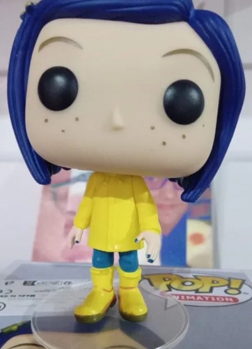 NEW Coraline in Raincoat Vinyl 4-inch Action Figures Funko POP Animation