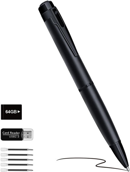 Hidden Cam Pocket Pen Camera 1080P HD 64GB Mini Video Recorder DVR Security USB - Image 98