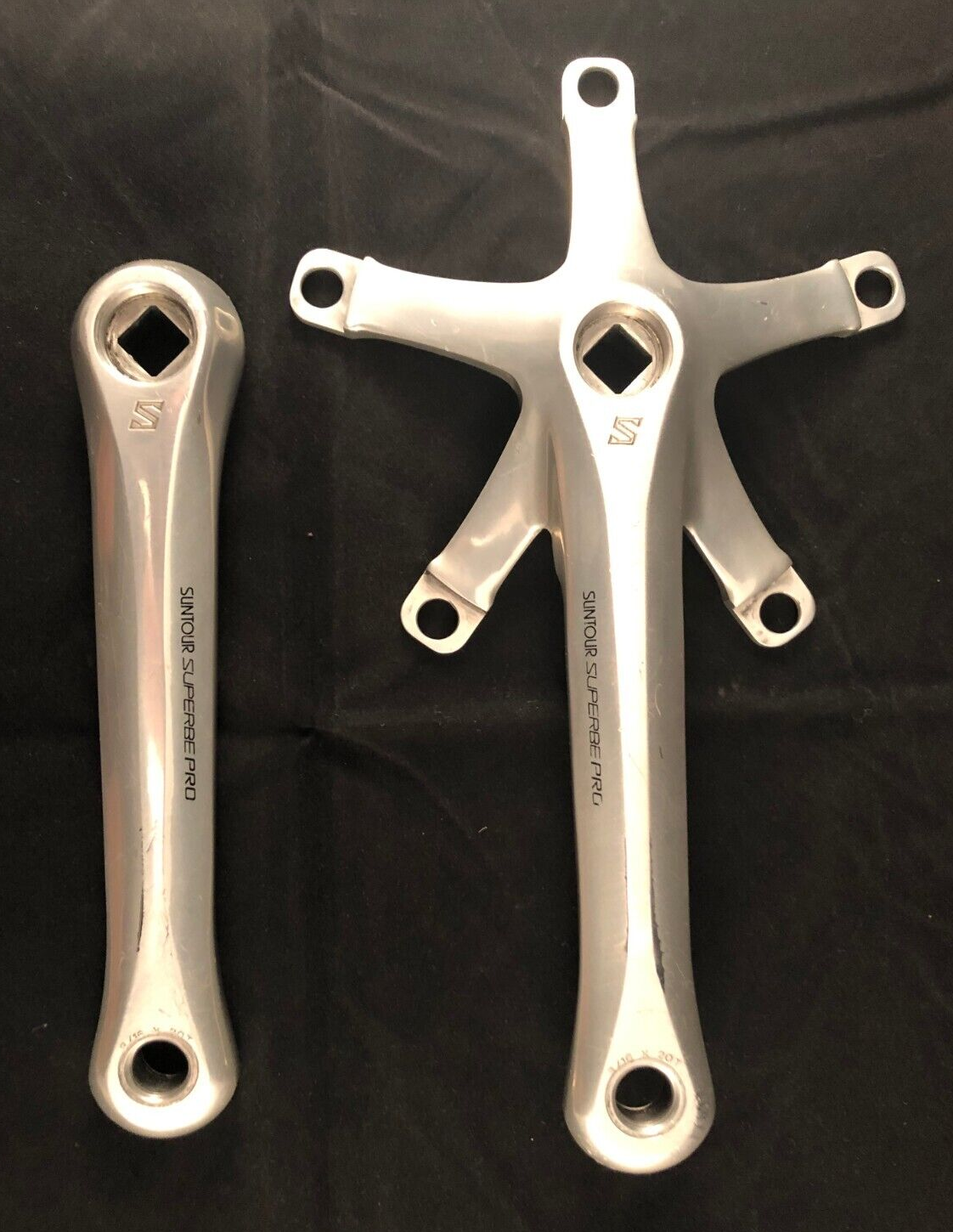 Suntour Superbe Pro Crankset | Suntour Track Crankset Suntour Superbe Pro Crankset | Suntour Track Crankset