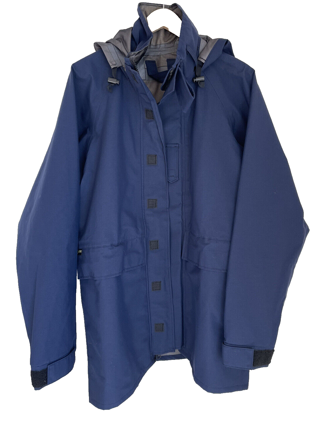 USCG Propper Foul Weather Parka II M/R PROPPER Parka Foul Weather II Blue Gore-Tex US Military Made In