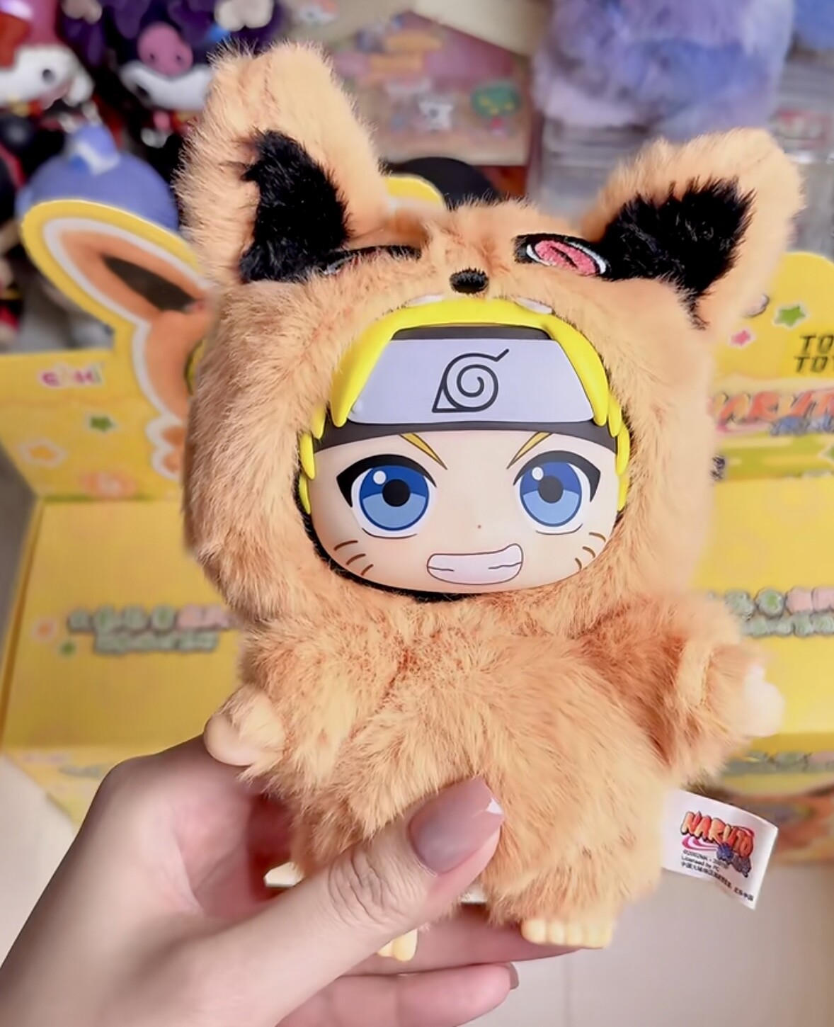 TOP TOY Naruto Beast Party Plush Blind Box Confirmed Figure