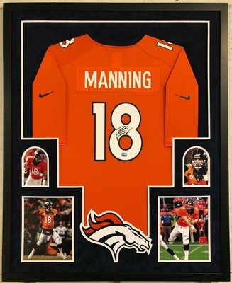 manning signed jersey