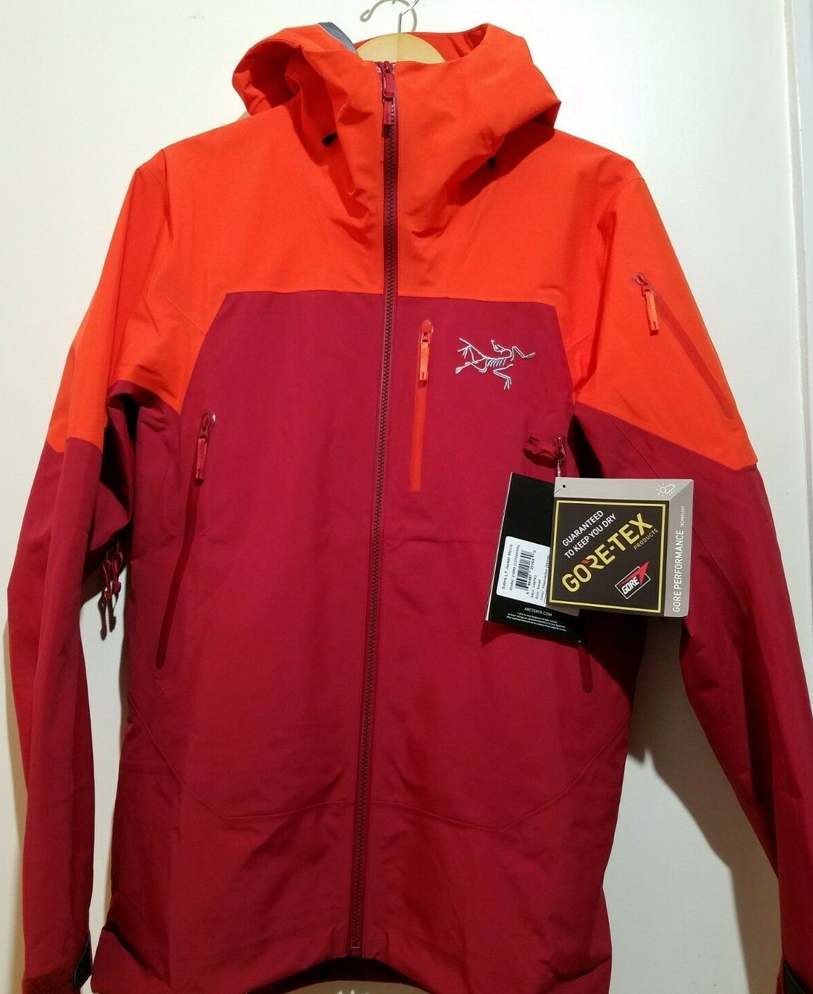 Arcteryx SABRE LT Men's Shell Jacket, SMALL- NEW | eBay
