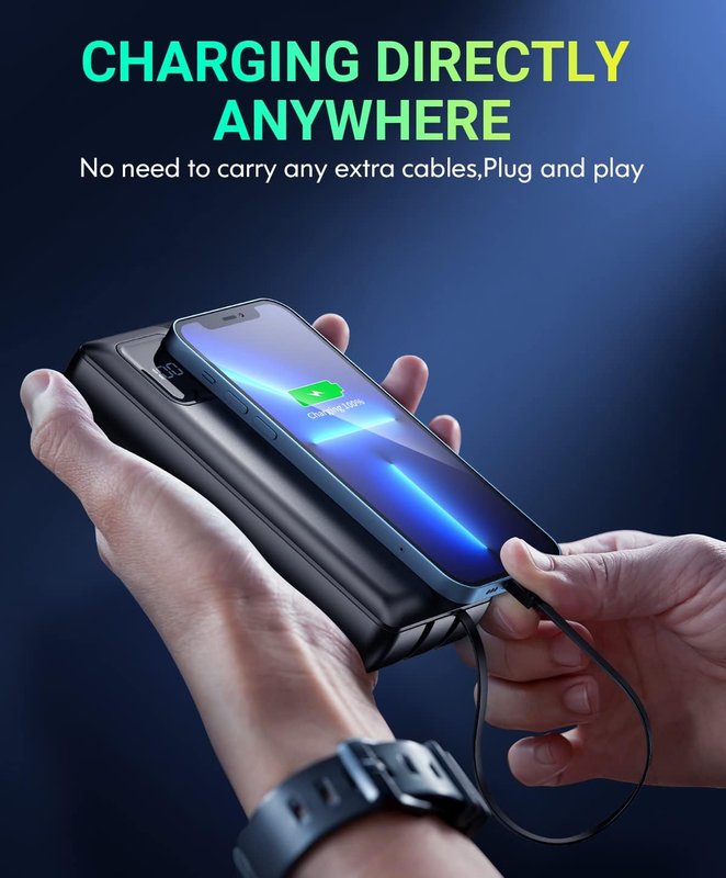 Power-Bank-Portable-Charger - 40000mAh Power Bank Support PD 30W and QC4.0 Fast