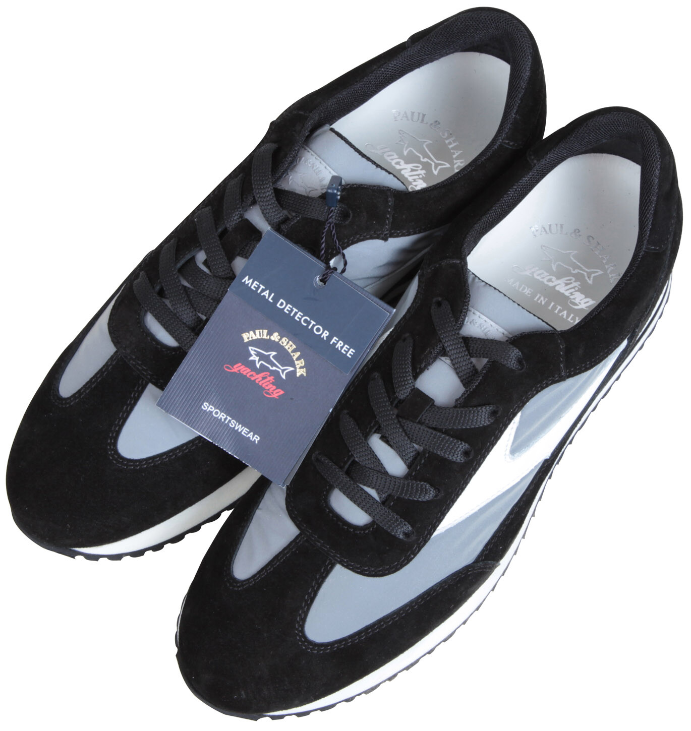 PAUL & SHARK YACHTING PAUL & SHARK YACHTING MEN'S CASUAL LEATHER SHOES SNEAKER SIZE EUR 42 UK 8 US 9