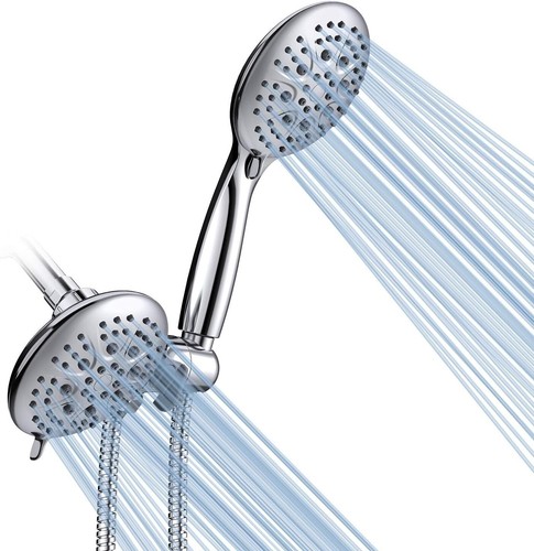 Combo, Dual 2 In 1 Shower Head Set