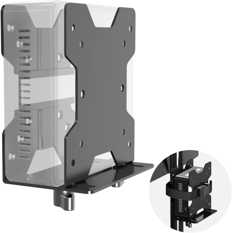 Mount Bracket,cpu Vesa Under Desk And Monitor Arm