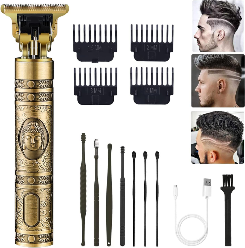 Hair Clippers for Men, Professional Hair Trimmer T Blade Tri