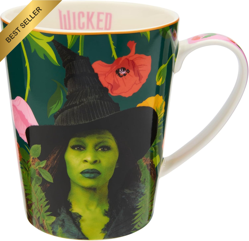 Wicked Elphaba Gift Boxed Conical Mug, 450 Ml Capacity