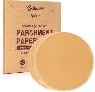 250Pcs 9 Inch Parchment Paper Rounds. Non Stick round Parchment Paper, Baking Pa