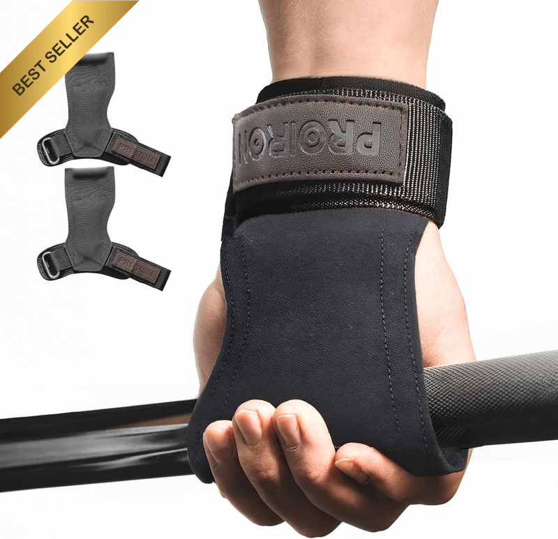 Weight Lifting Wrist Straps(Pair) Rubber Weightlifting Wrist Strap Heavy Duty Po