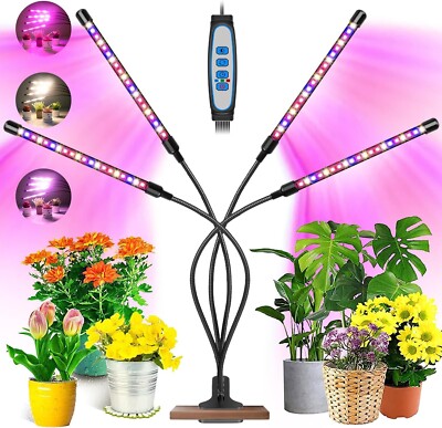 Grow Light for Indoor Plants - Upgraded Version 80 LED Lamps with Full Spectr...