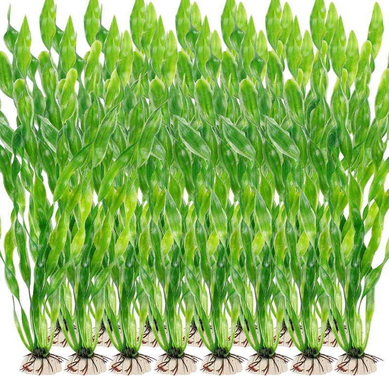 Rocutus Artificial Seaweed Water Plants,15 Pieces Fish Tank Aquarium Decorations