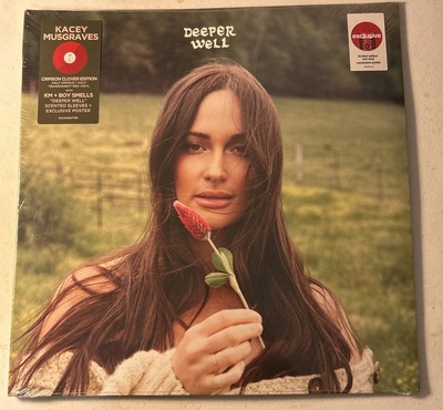 Kacey Musgraves Deeper Well Half Opaque Half Red Vinyl LP With Poster New Sealed