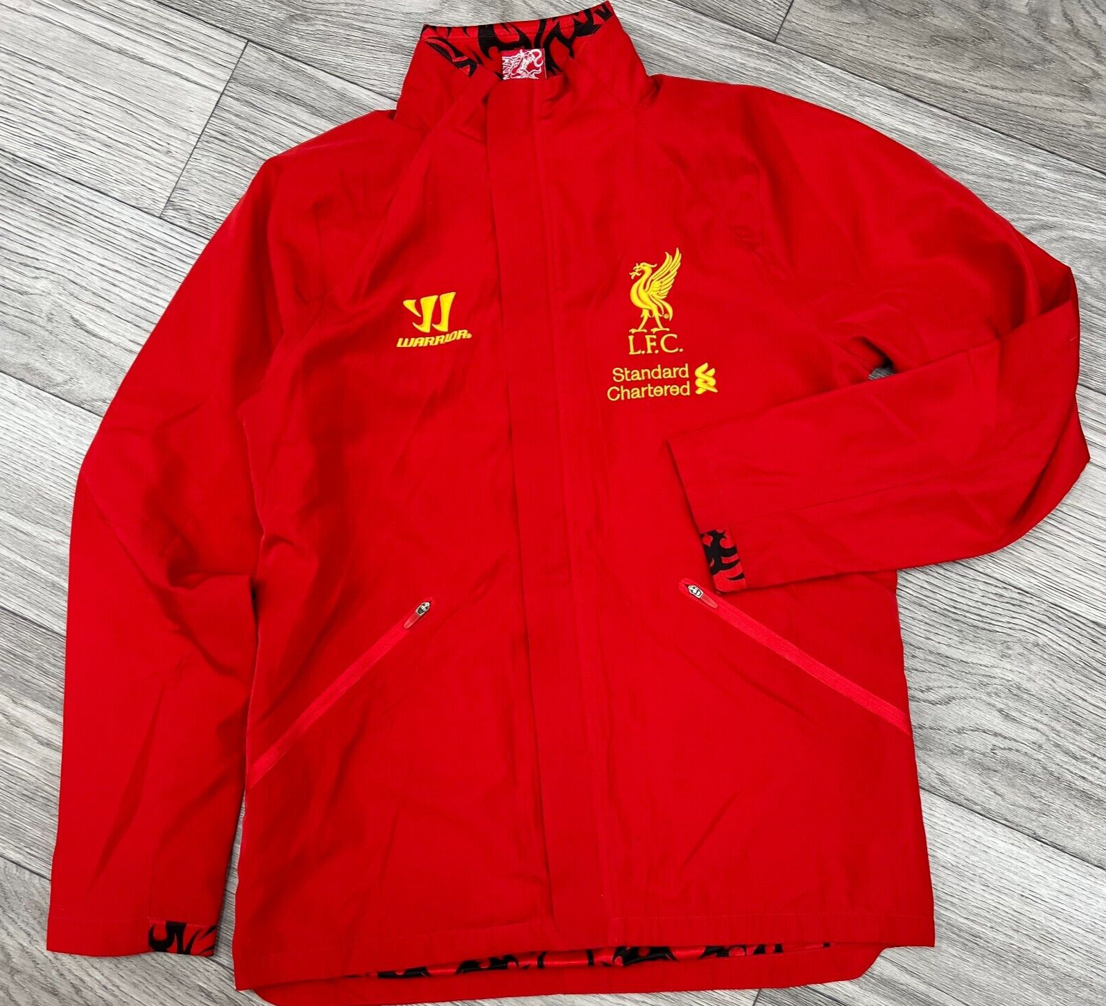 Liverpool Football Training Track Top Soccer Jacket Warrior