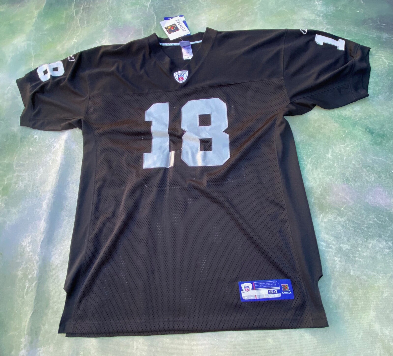 NFL レイダース　T .BROWNユニフォーム　Lサイズ Vintage Reebok # 81 T. Brown Oakland Raiders NFL Jersey two