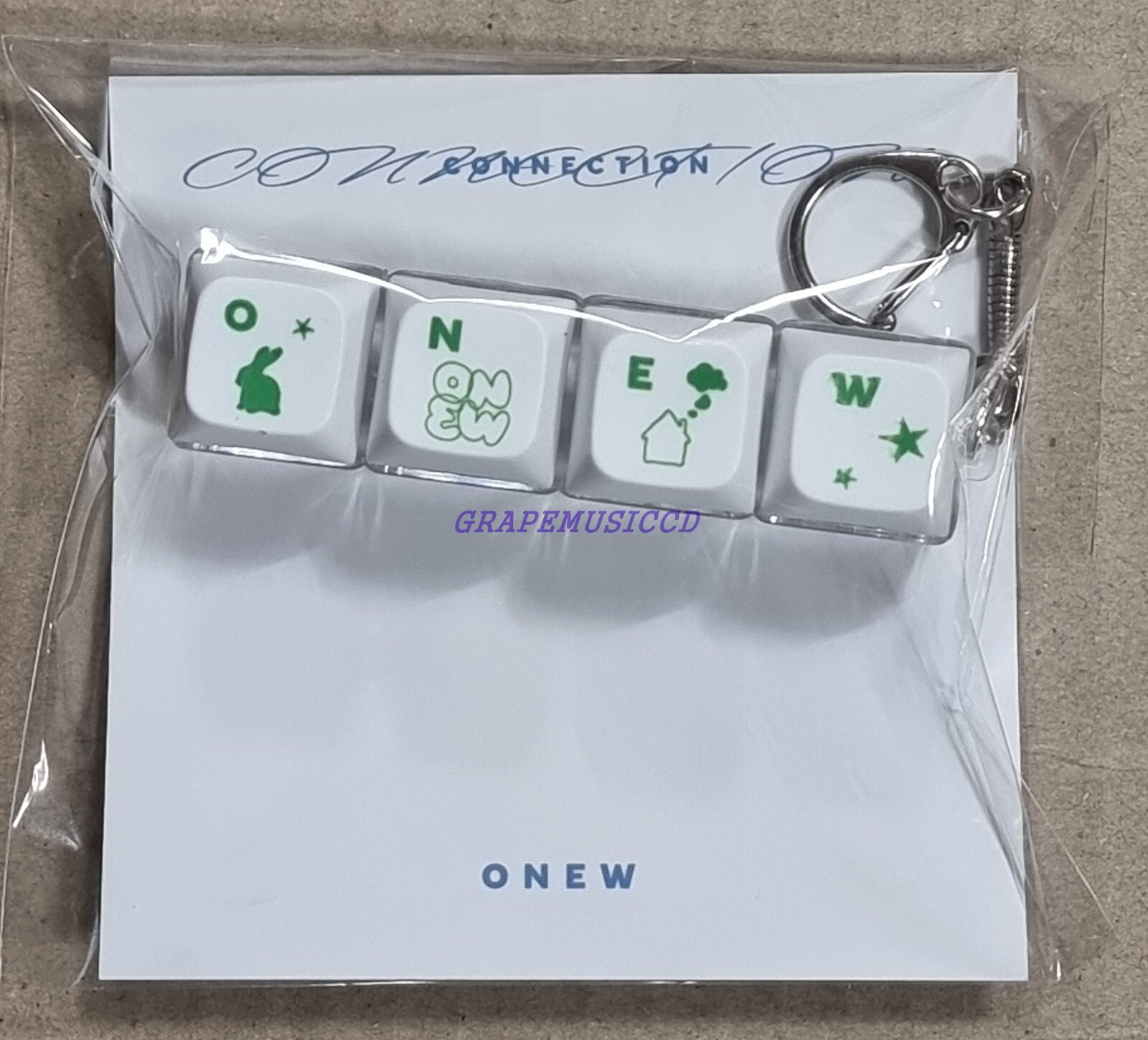 ONEW オニュ Connection POPUP キーボード キーホルダー SHINee