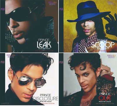 PRINCE / FROM THE VAULTS RARE AND UNRELEASED COLLECTION 4 Title Set  8CD