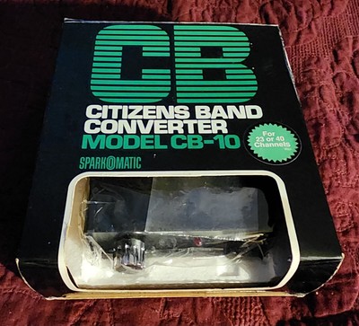NIB SPARKOMATIC Citizens Band Converter CB-10 Crystal Controlled. AM To CB   