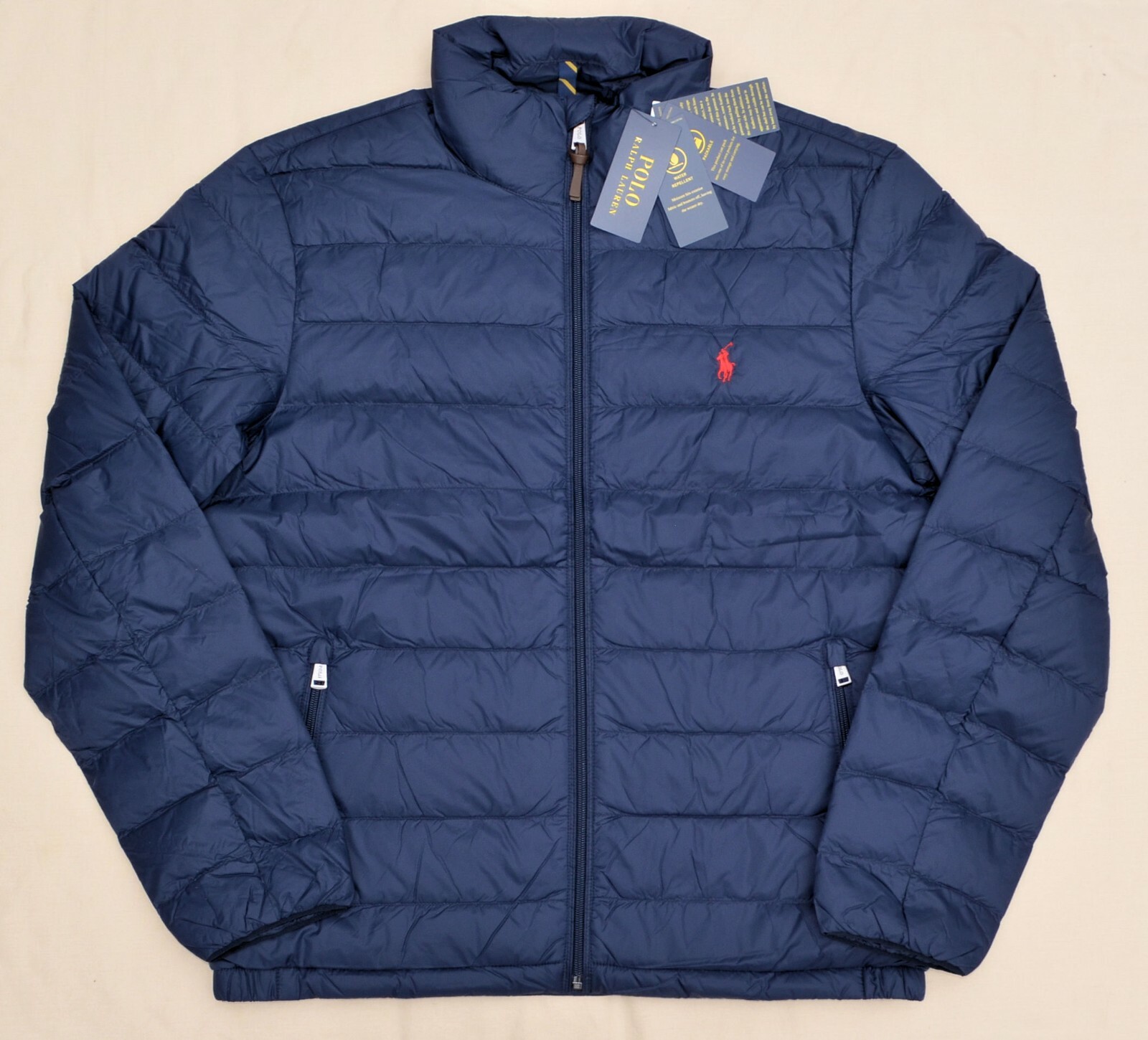 Preowned Polo Ralph Lauren S M L Xl Xxl Mens Down Jacket Puffer