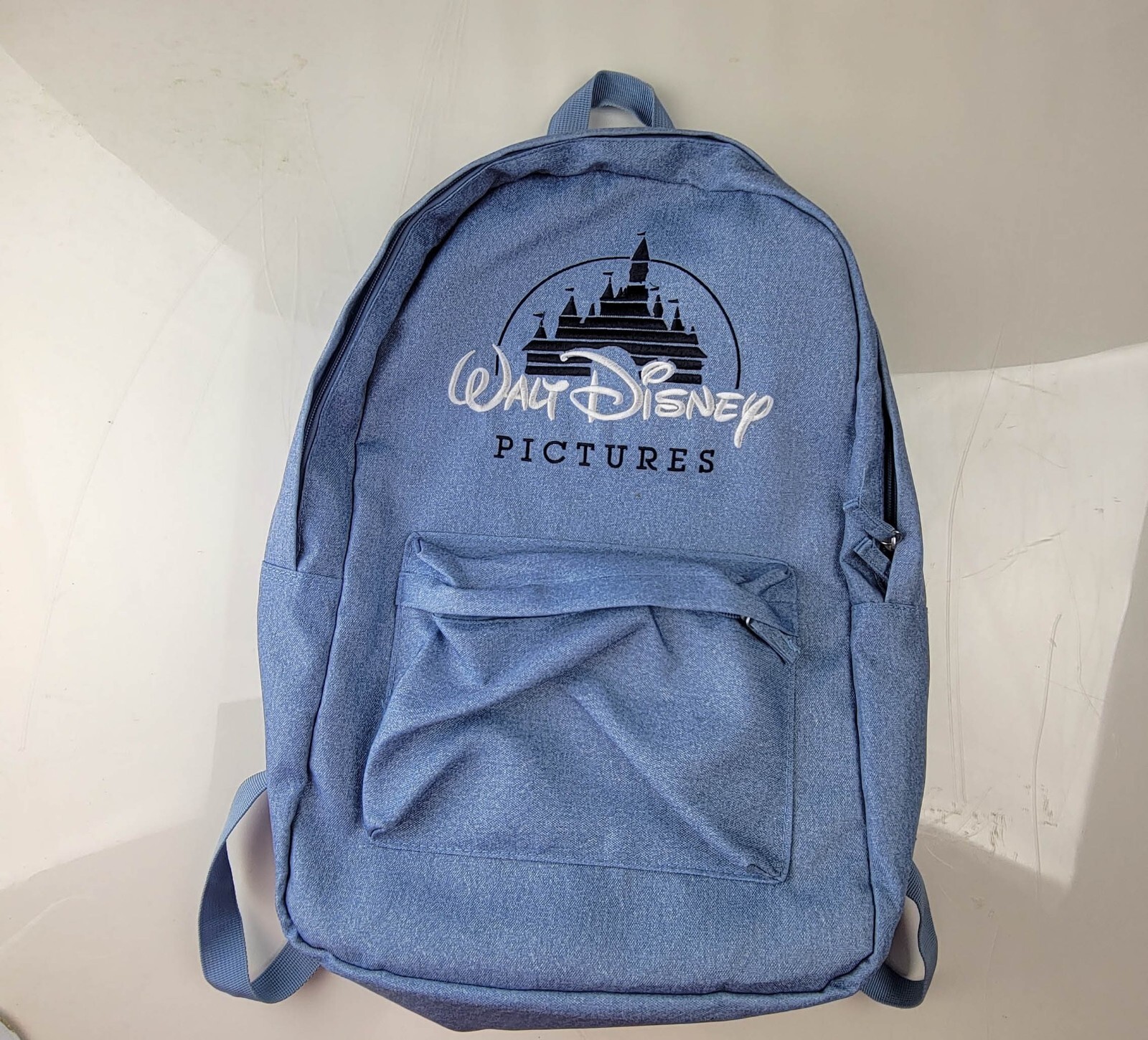 Walt Disney World 刺繍リュック 青 Vintage Walt Disney World Blue Drawstring Embroidered