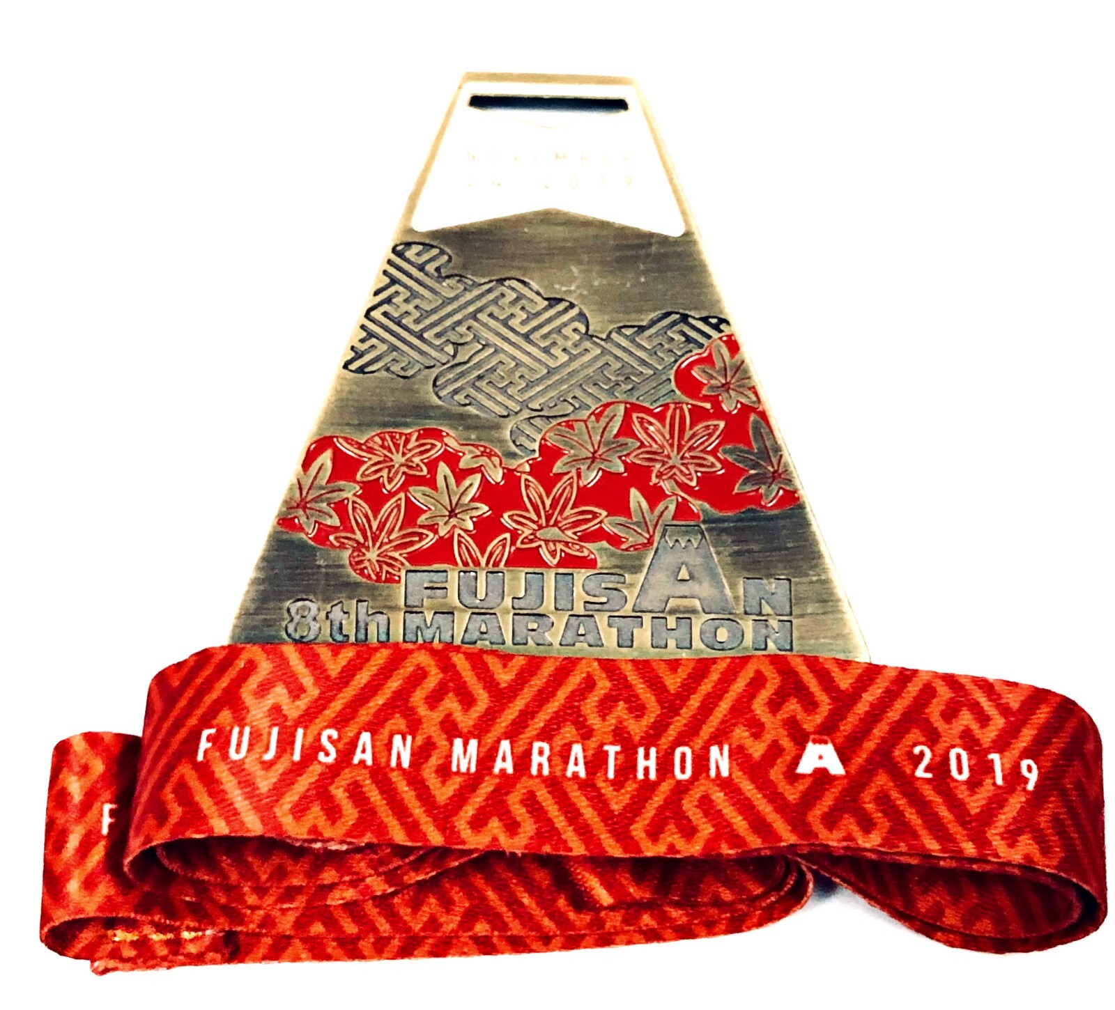 2019 Fujisan Marathon Finisher Medal 8th Annual Mt. Fuji 2019 Fujisan Marathon Finisher Medal 8th Annual Mt. Fuji