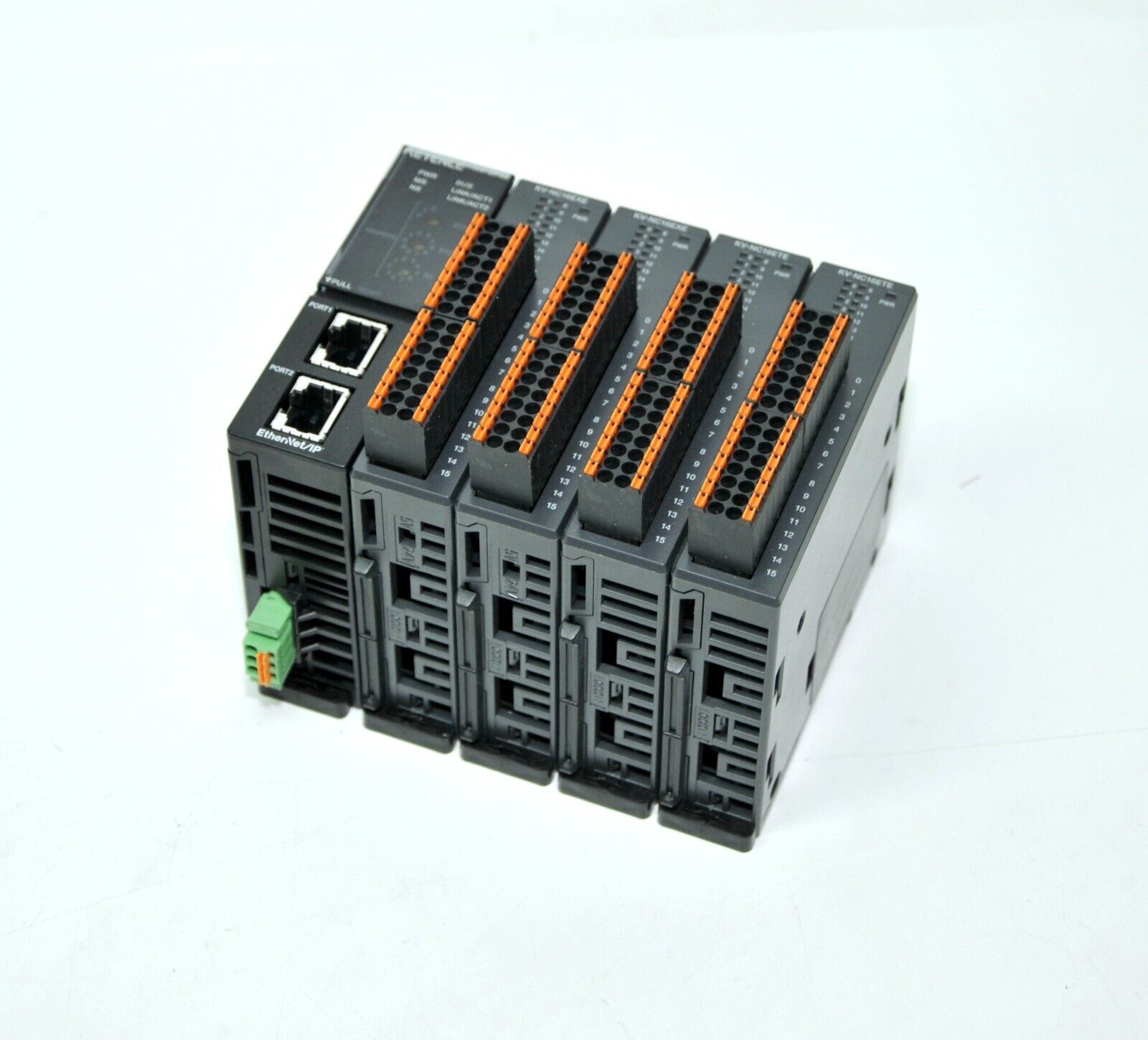 KEYENCE KV-EP02 + 2X KV-NC16EXE + 2X KV-NC16ETE, EtherNet/IP KEYENCE KV-EP02 + 2X KV-NC16EXE + 2X KV-NC16ETE, EtherNet/IP