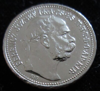 MDS UNGARN HUNGARY 1 KORONA 1915 KB ''FERENCZ JÓZSEF I.'', SILBER  #