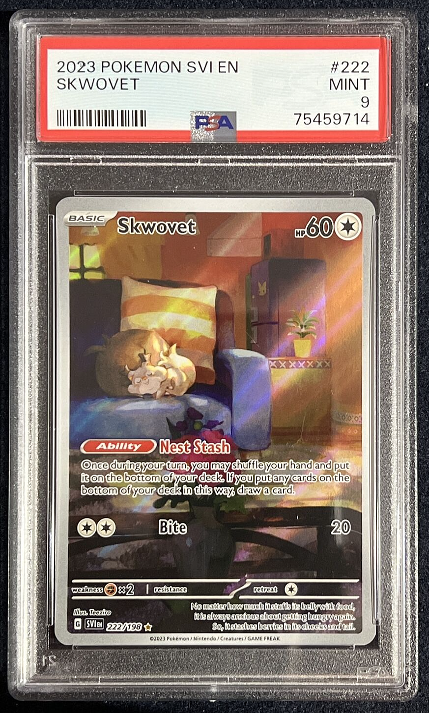 2022 Pokémon SV ゼイユ sar PSA 9　これが限界です 2022 Pokémon SV ゼイユ sar PSA 9これが限界です