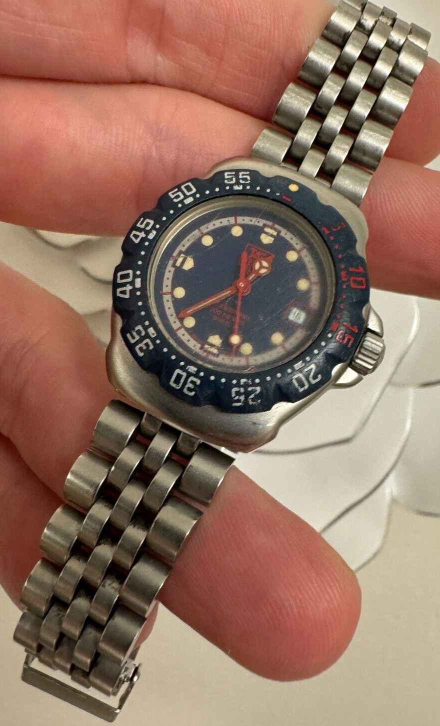 TAG Heuer WA1410 Formula 1 Professional Quartz Blue Dial TAG Heuer WA1410 Formula 1 Professional Quartz Blue Dial